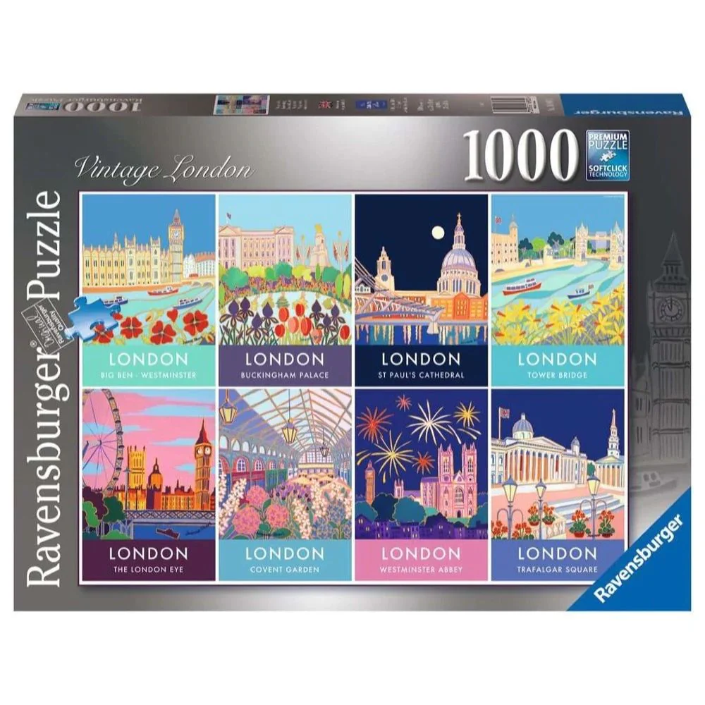 Ravensburger - Vintage London 1000 Piece Jigsaw