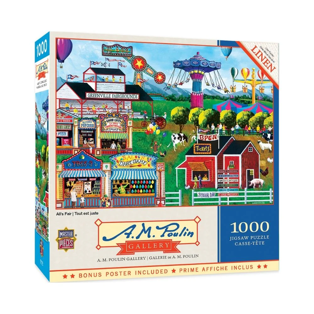 1023-masterpieces-am-poulin-alls-fair-1000-piece-jigsaw-1.webp MasterPieces - Am Poulin Alls Fair 1000 Piece Jigsaw