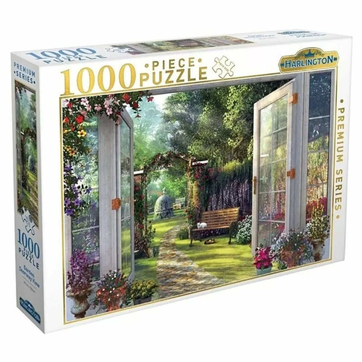 Harlington - Garden Doorway 1000 Piece Jigsaw