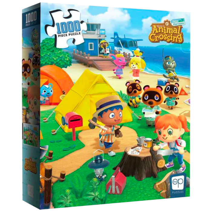 Animal Crossing New Horizons Welcome To Animal Crossing Puzzle 1000 Piece Jigsaw