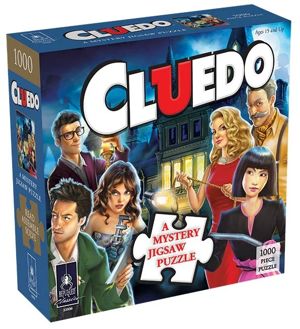 Bepuzzled - Cluedo 1000 Piece Jigsaw