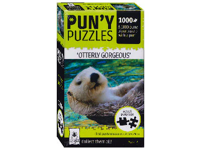Puny Puzzles Otterly Gorgeous 18 Piece Jigsaw
