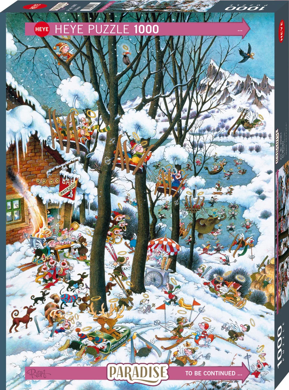 Heye - Paradise In Winter 1000 Piece Jigsaw