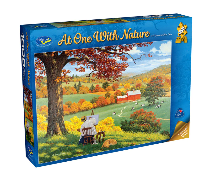 Holdson - At One With Nature A World Of Her Own 1000 Piece Jigsaw