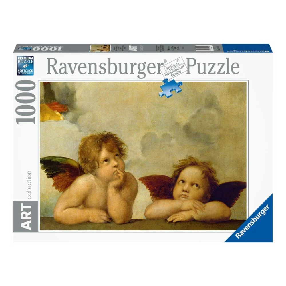 Ravensburger - Putti Detail Sistine Madonna 1000 Piece Jigsaw