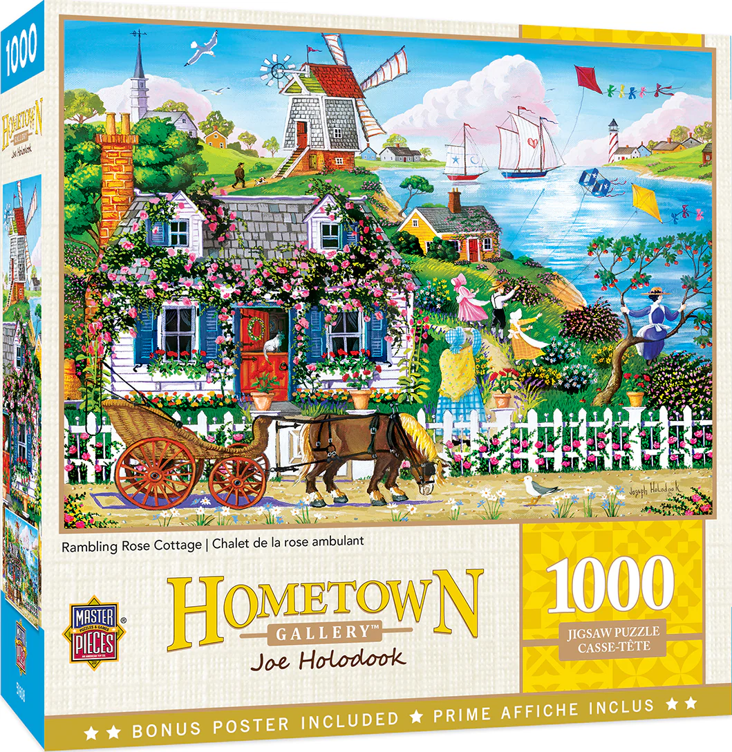 1146-masterpieces-hometown-gallery-rambling-rose-cottage-1000-piece-jigsaw-2.webp MasterPieces - Hometown Gallery Rambling Rose Cottage 1000 Piece Jigsaw