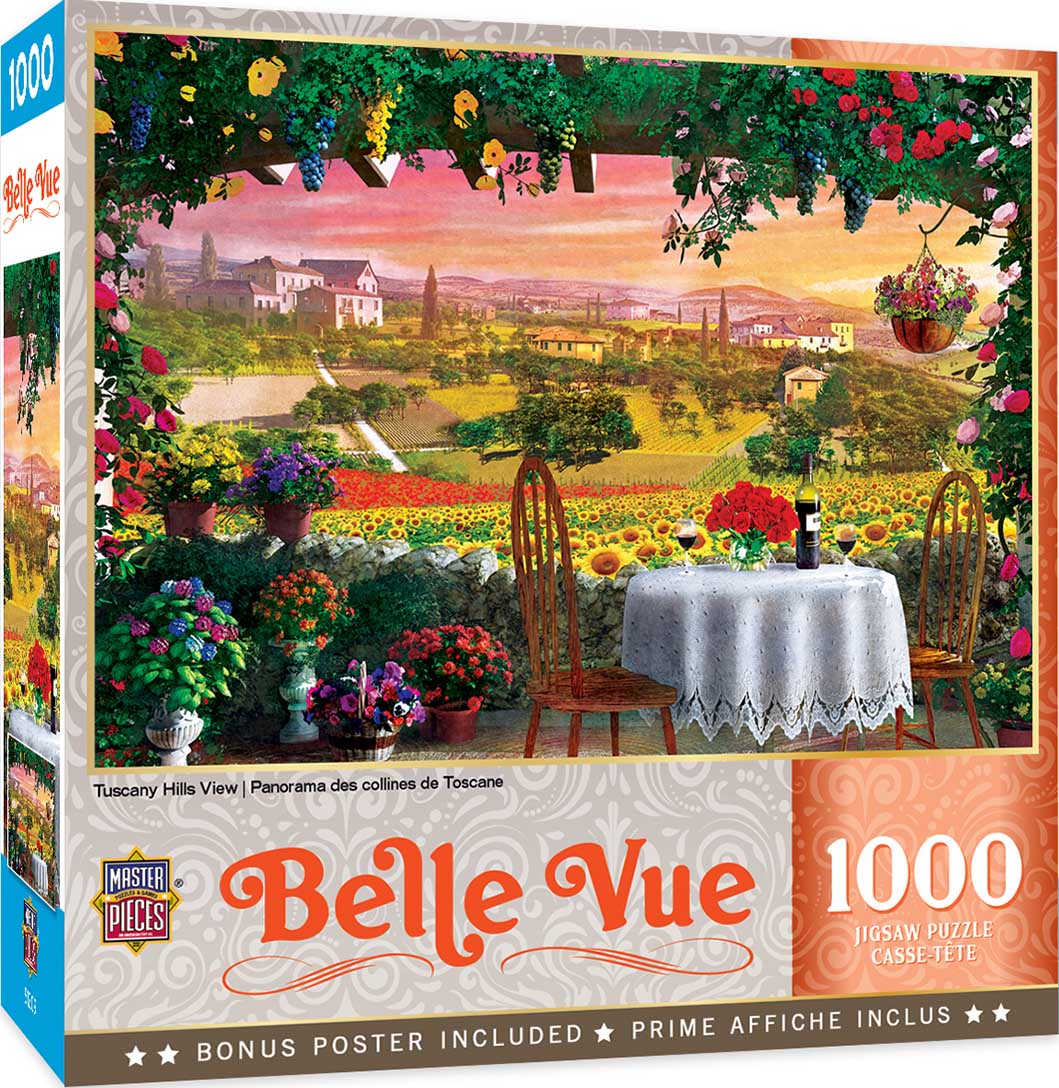 MasterPieces - Belle Vue Tuscany Hills Views 1000 Pieces