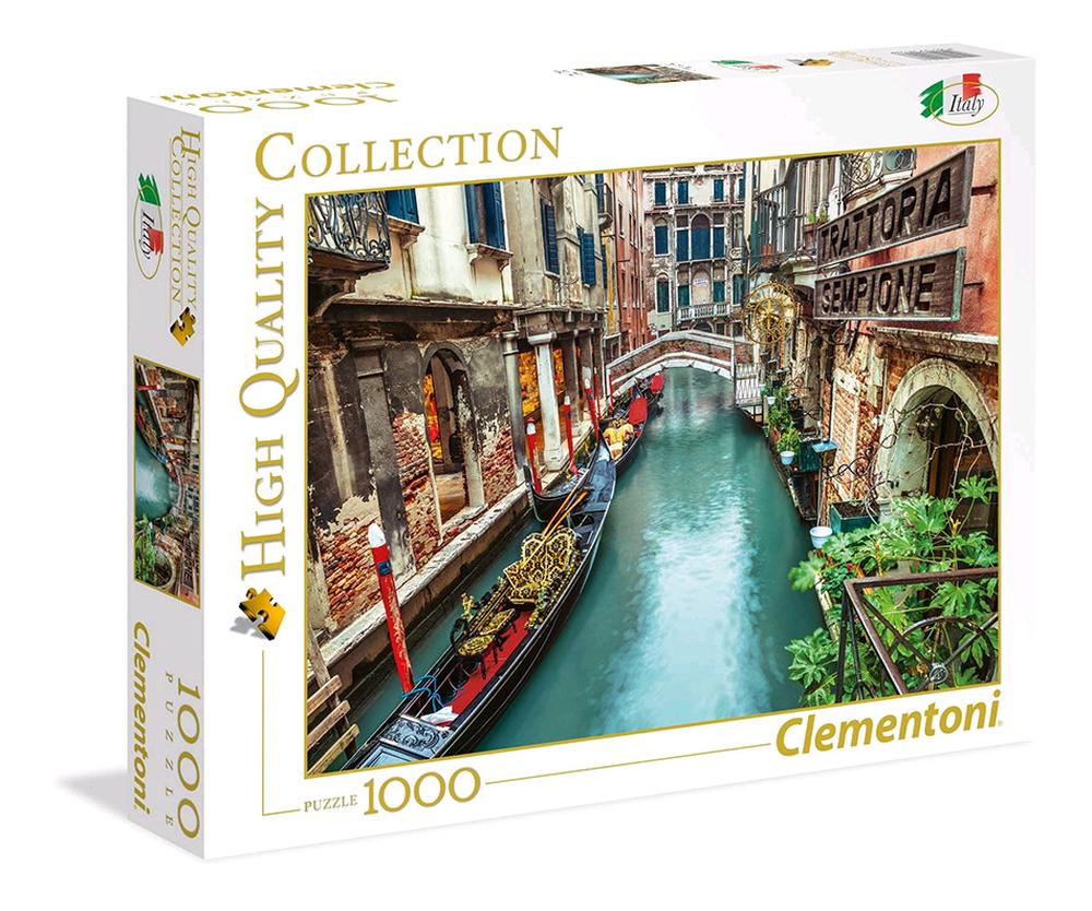 Clementoni - Venice Canal 1000 Piece Jigsaw Italy Collection