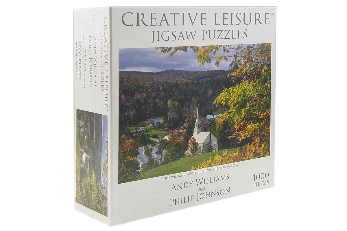 Creative Leisure Jigsaw Waites River Village Vermont USA 1000 Piece Jigsaw (Andy Williams)