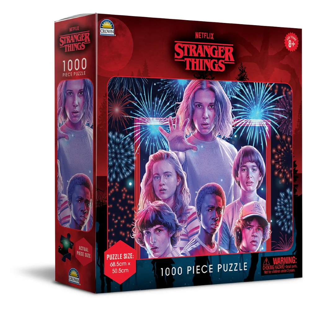 Crown Stranger Things 1000 Piece Jigsaw