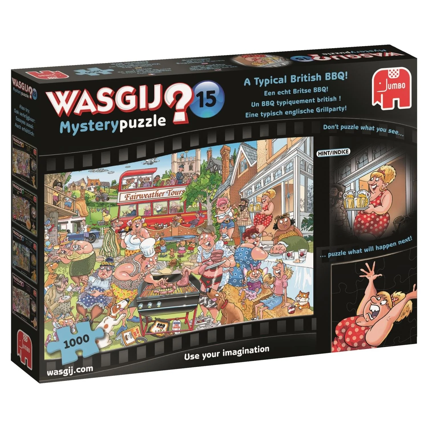 Wasgij? Mystery 15 - A Typical British Bbq - 1000 Piece Jigsaw