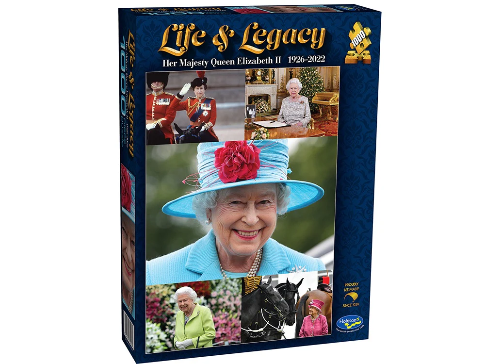 Holdson - Hm Queen Elizabeth Ii Life And Legacy Puzzle 1000 Piece Jigsaw