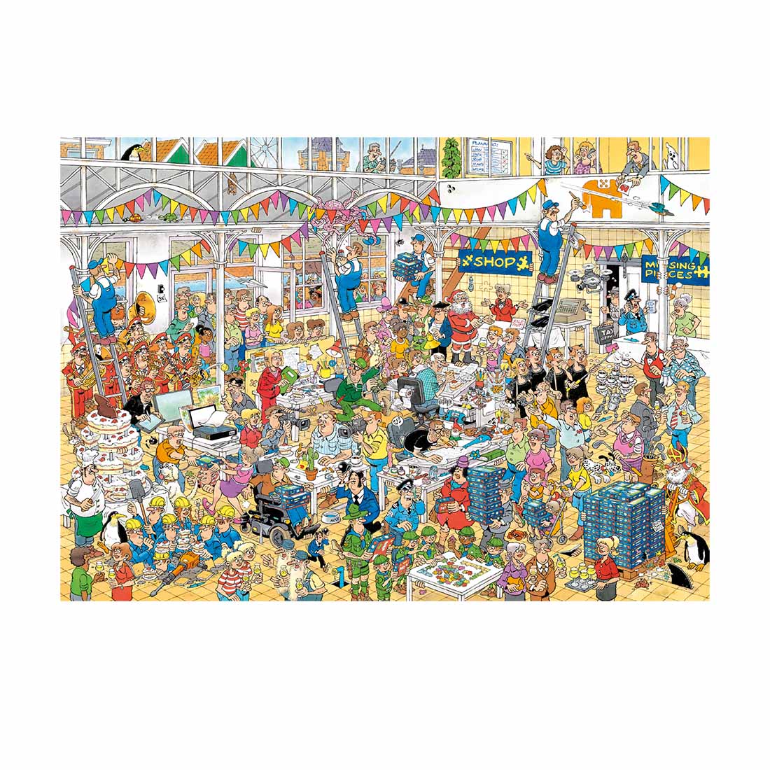 Jan Van Haasteren - Studio 10th Anniversary 1000 Piece Jigsaw