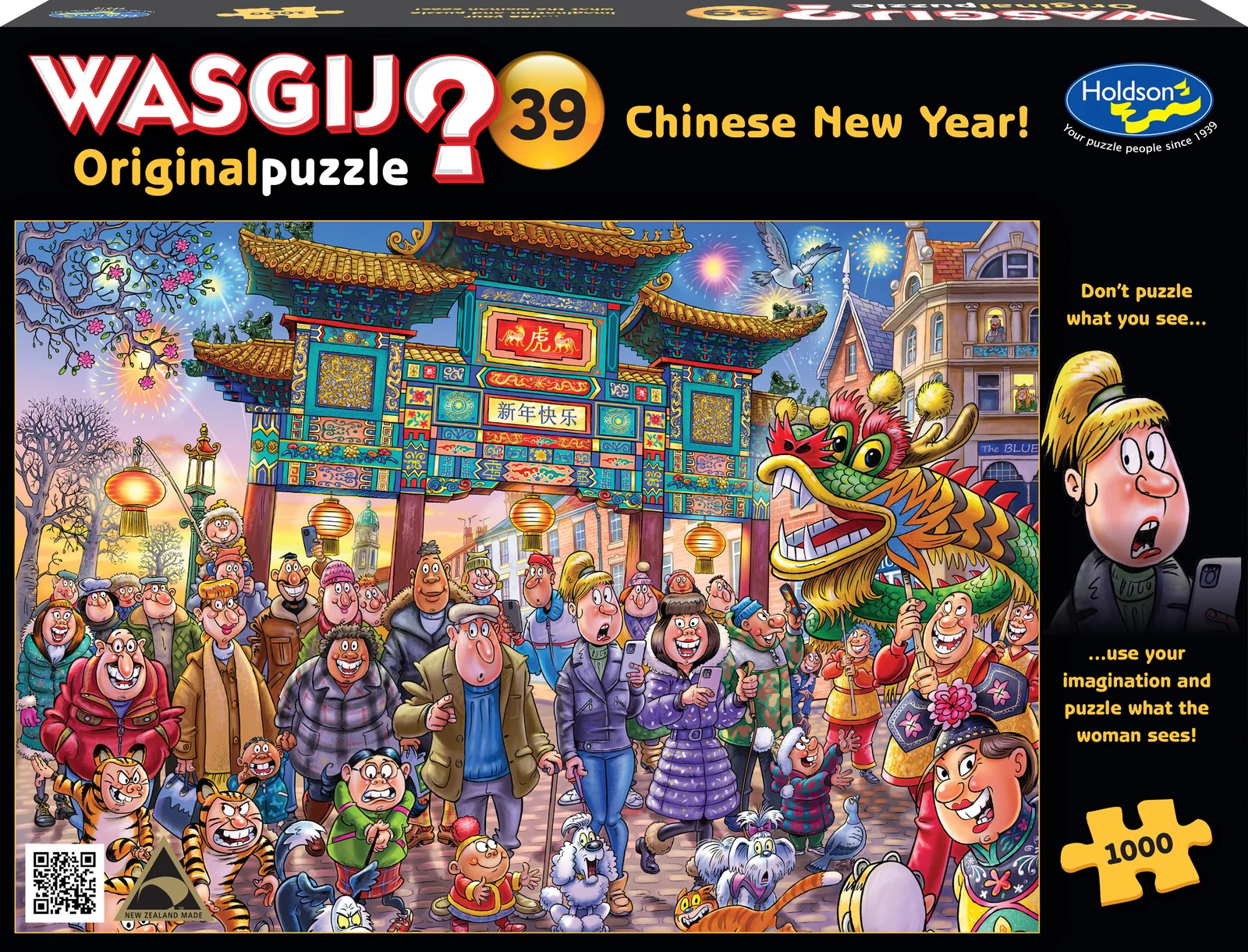 Wasgij? Original 39 - Chinese New Year 1000 Piece Jigsaw