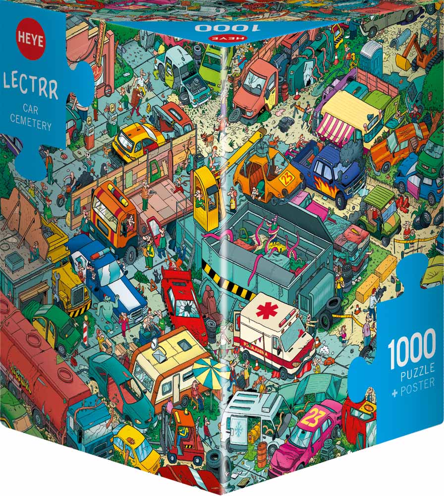 1301-heye-lectr-car-cemetery-1000-piece-jigsaw-2.jpg Heye - Lectr Car Cemetery 1000 Piece Jigsaw