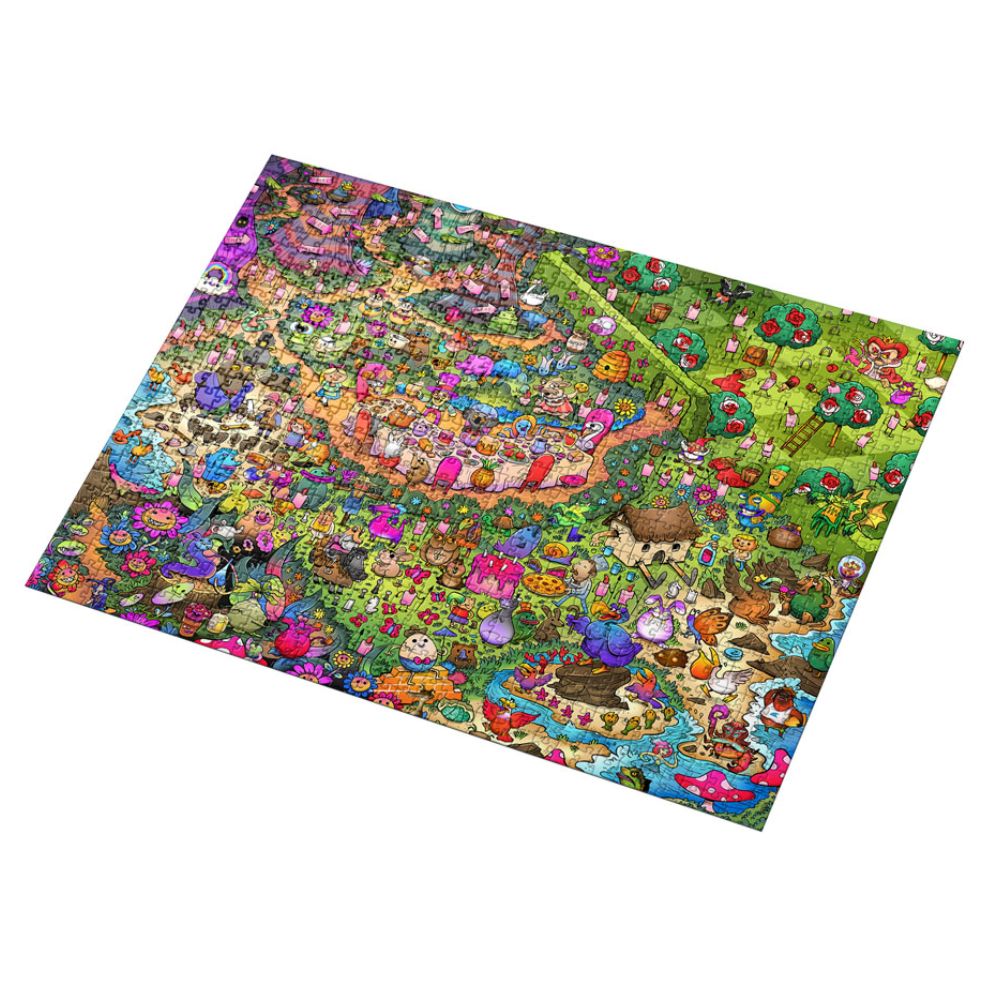 Vizzles Alice In Wonderland 1000 Piece Jigsaw