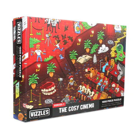 Vizzles The Cosy Cinema Puzzle 1000 Piece Jigsaw
