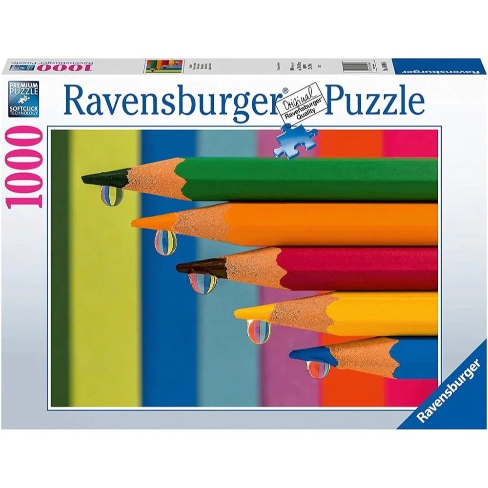 Ravensburger - Coloured Pencils Puzzle - 1000 Piece Jigsaw