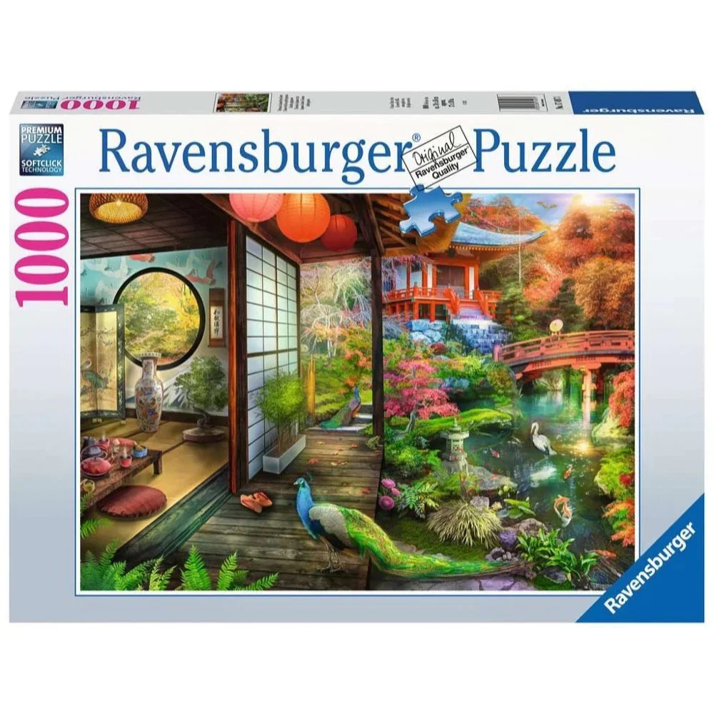 1436-ravensburger-japanese-garden-teahouse-1000-piece-jigsaw-1.webp Ravensburger - Japanese Garden Teahouse 1000 Piece Jigsaw