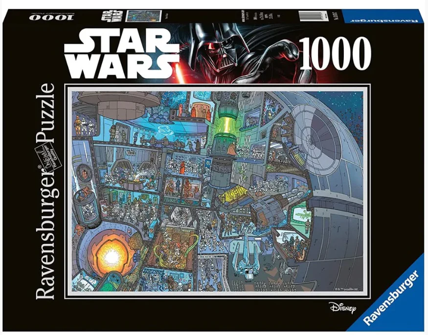 Ravensburger - Star Wars Wheres Wookie? 1000 Piece Jigsaw