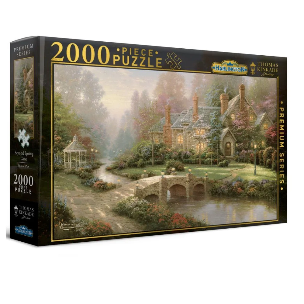 Harlington - Thomas Kinkade Beyond Spring Gate 2000 Piece Jigsaw