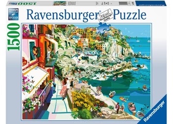 Ravensburger - Romance in Cinque Terre - 1500 Piece Jigsaw