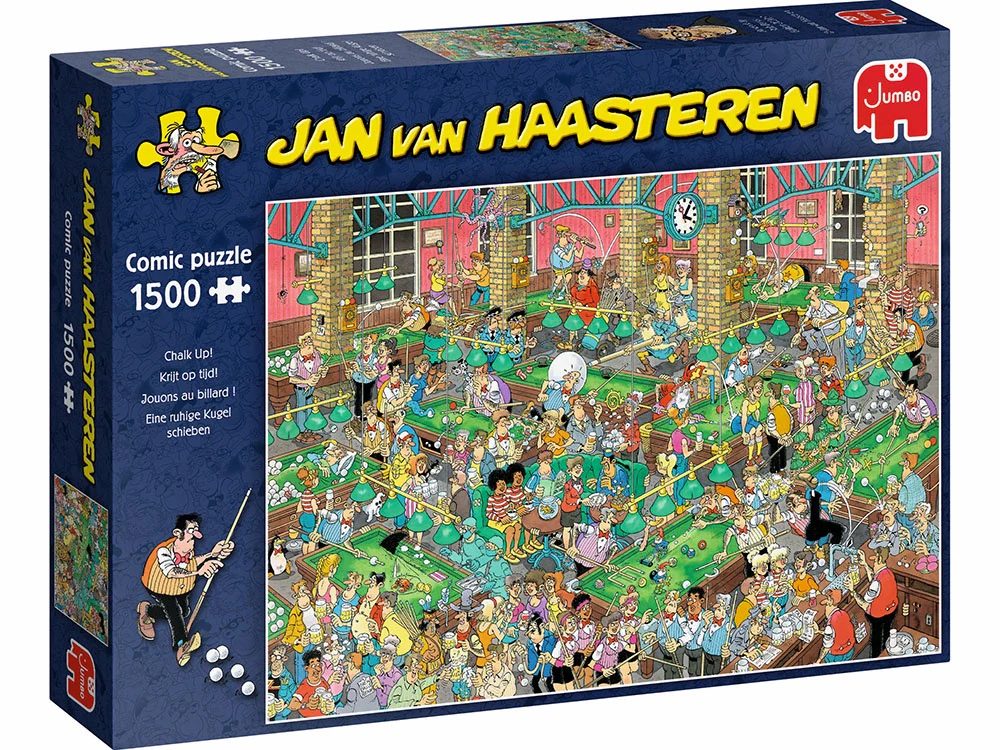 Jan Van Haasteren - Chalk Up 1500 Piece Jigsaw