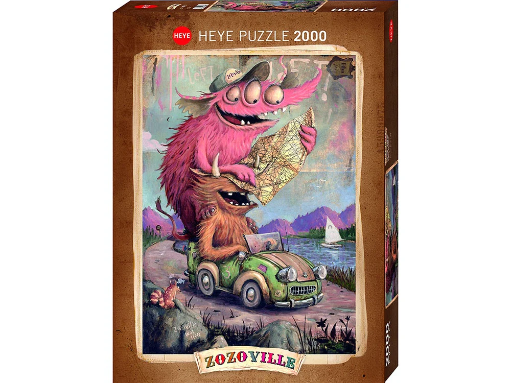 Heye - Zozoville Road Trippin 2000 Piece Jigsaw