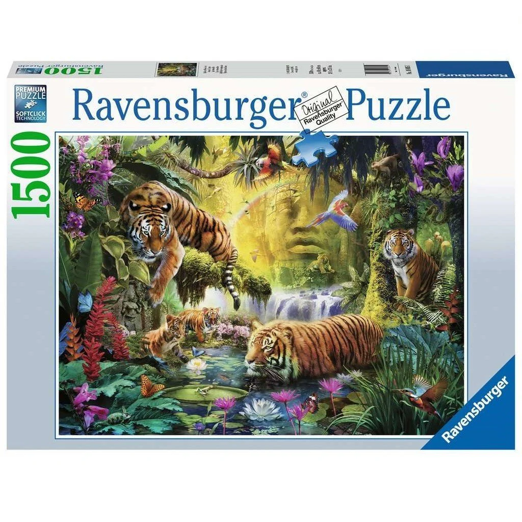 Ravensburger - Tranquil Tigers - 1500 Piece Jigsaw