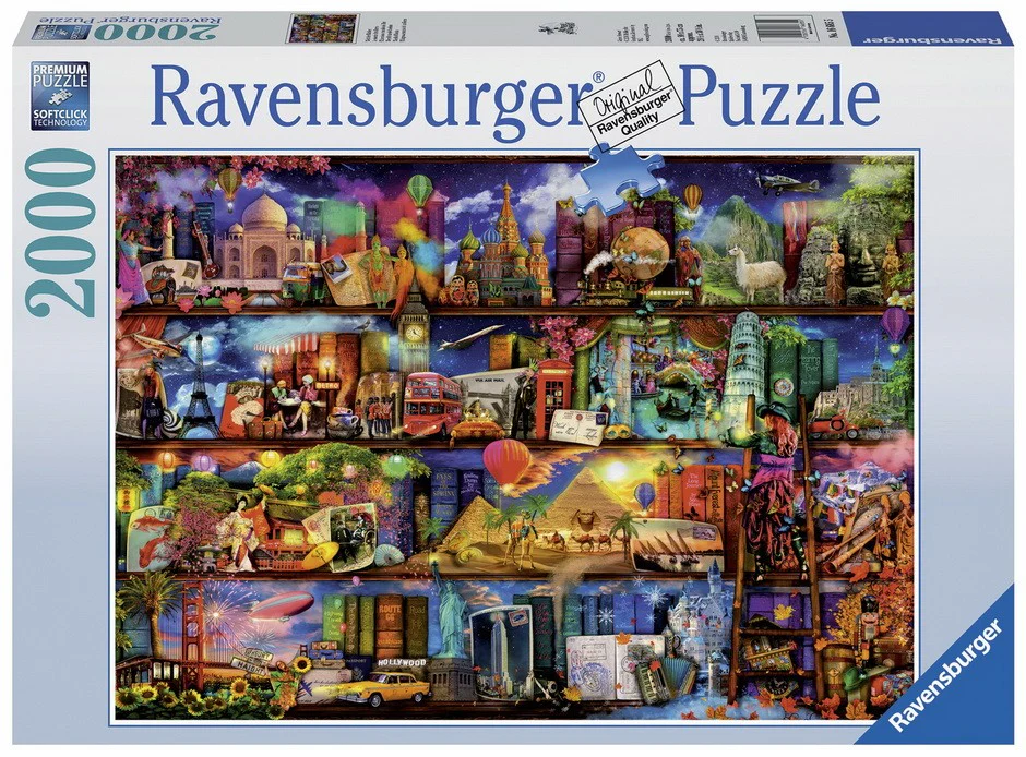 Ravensburger - World Of Books - 2000 Piece Jigsaw