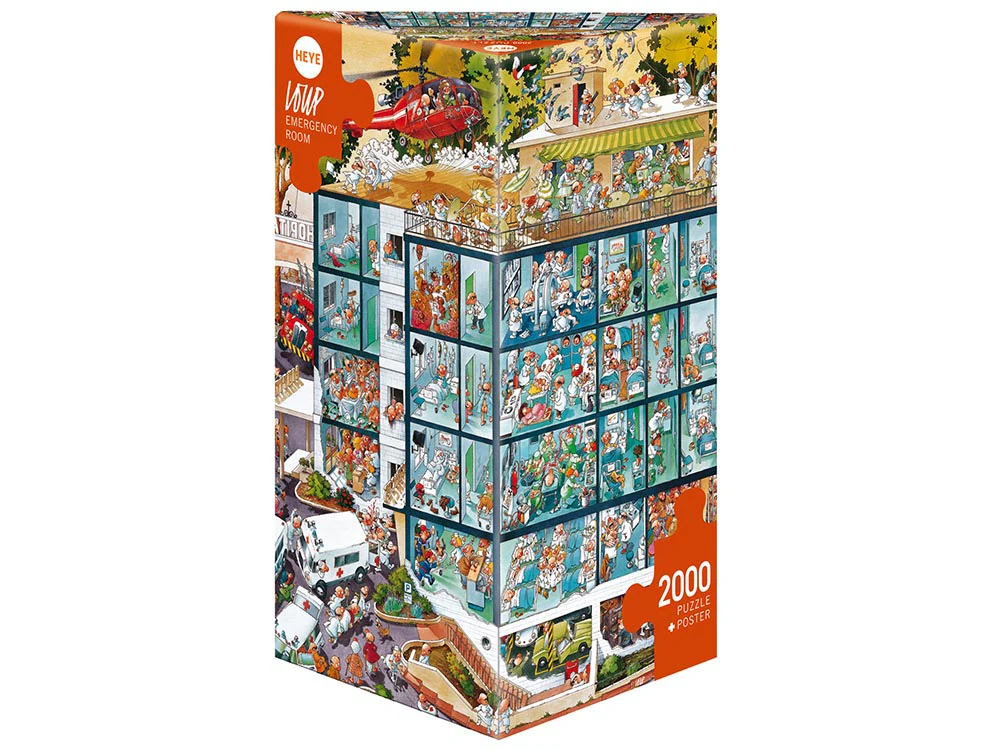 Heye - Loup, Emergency Room 2000 Piece Jigsaw