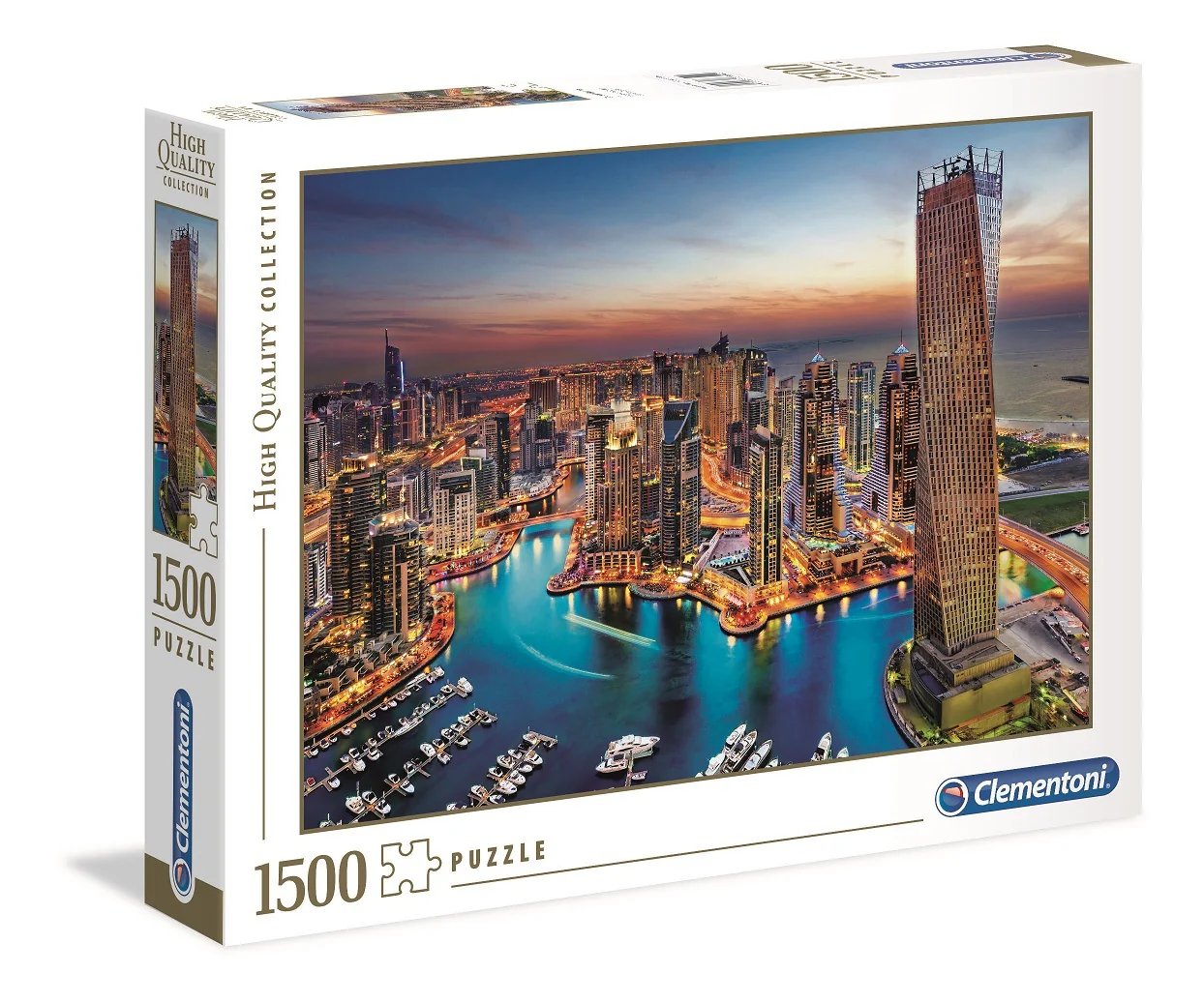 Clementoni - Dubai Marina 1500 Piece Jigsaw
