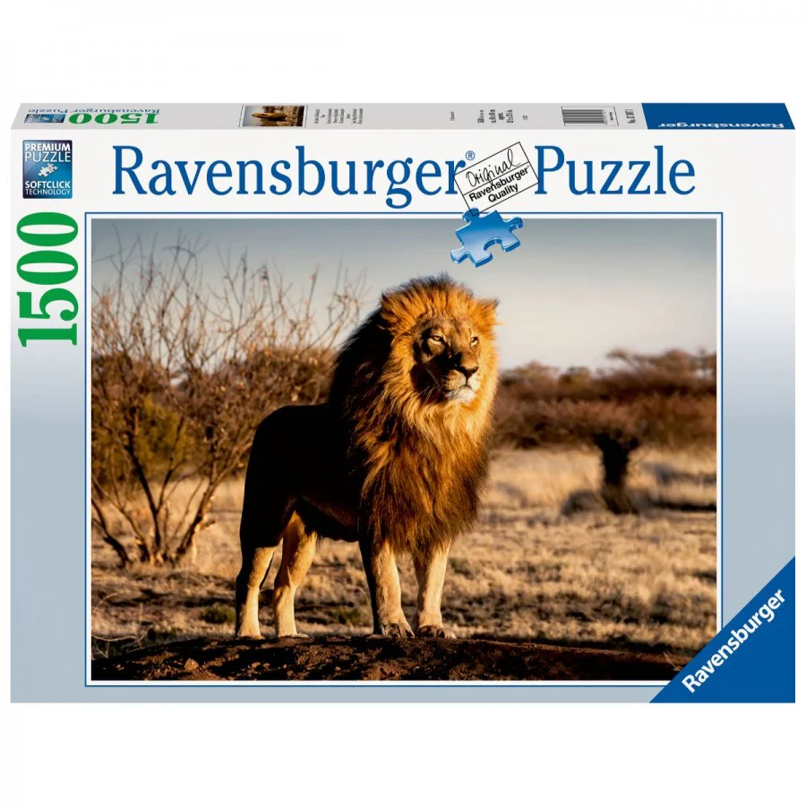1546-ravensburger-lion-king-of-the-animals-1500-piece-jigsaw-1.webp Ravensburger - Lion King of the Animals 1500 Piece Jigsaw
