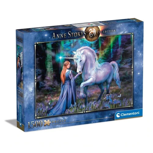 Clementoni - Anne Stokes Bluebell Woods 1500 Piece Jigsaw