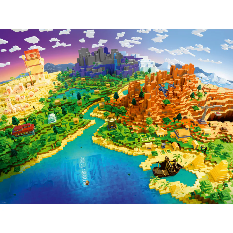 1555-ravensburger-world-of-minecraft-1500-piece-jigsaw-1.webp Ravensburger - World of Minecraft 1500 Piece Jigsaw