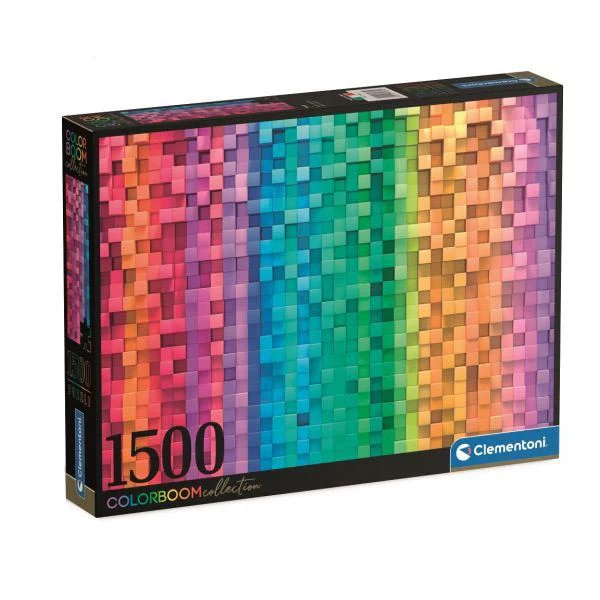Clementoni - Colorboom Collection Pixel 1500 Piece Jigsaw