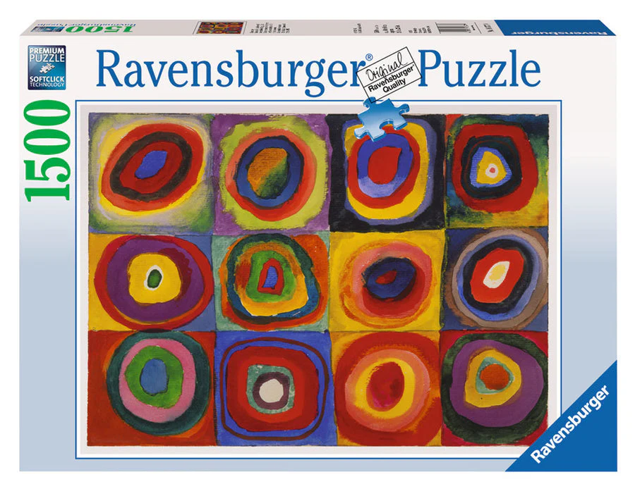 Ravensburger - Kandinksy Concentric Circles 1500 Piece Jigsaw