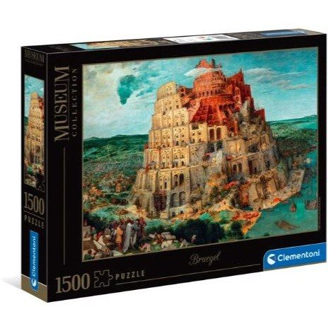 Clementoni - Museum Collection - Babel Tower 1500 Piece Jigsaw