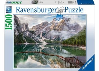 Ravensburger - Lake Braies 1500 Piece Jigsaw