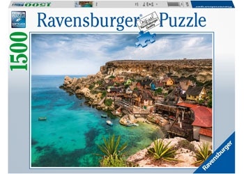 Ravensburger - Popey Village, Malta 1500 Piece Jigsaw