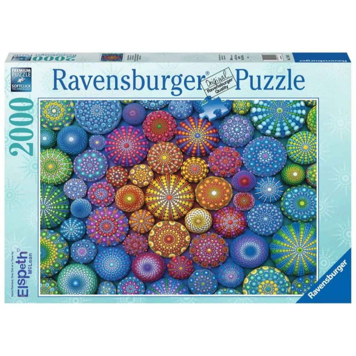 1608-ravensburger-radiating-rainbow-mandalas-2000-piece-jigsaw-1.webp Ravensburger - Radiating Rainbow Mandalas - 2000 Piece Jigsaw