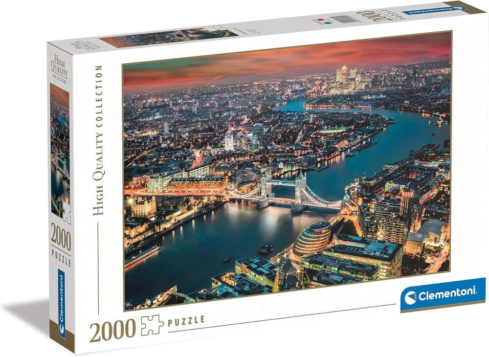 London Aerial View 2000 Piece Jigsaw (High Quality)