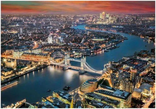 London Aerial View 2000 Piece Jigsaw (High Quality)