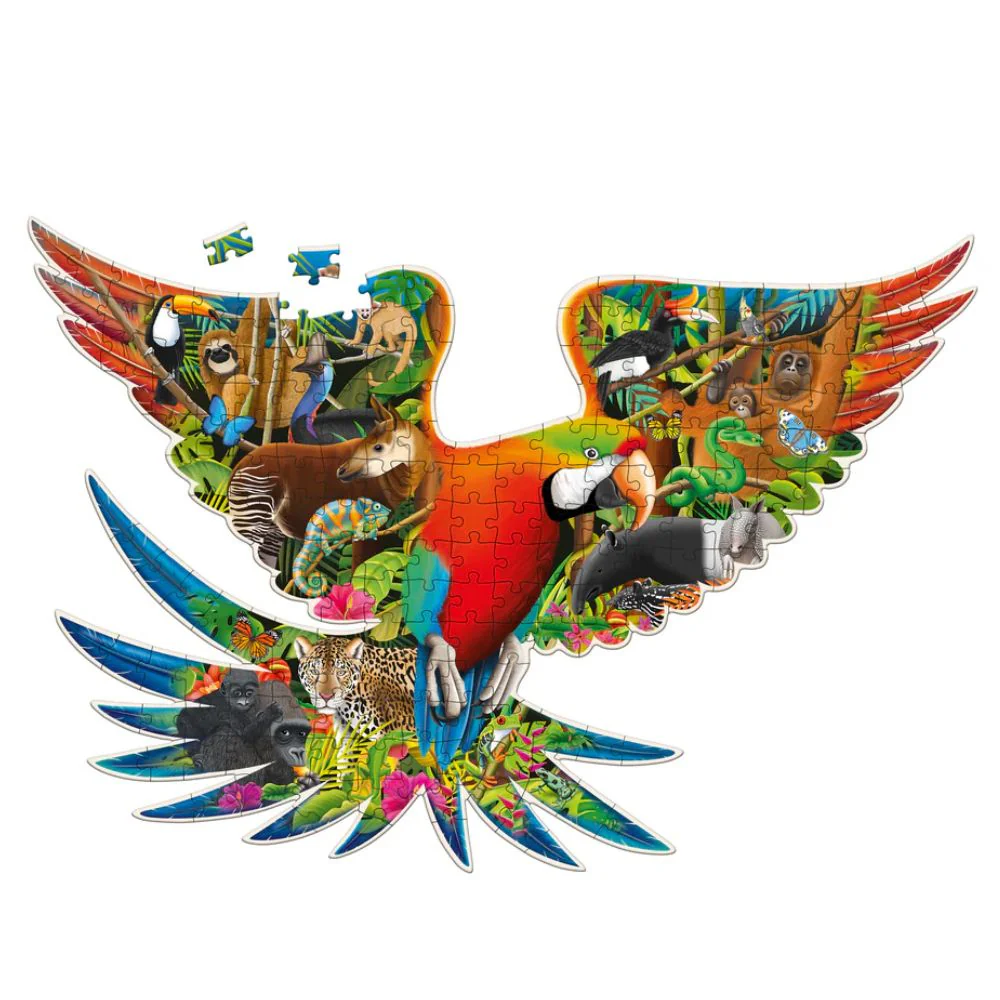 Wildlife World Rainforest Puzzle (200 Pieces)