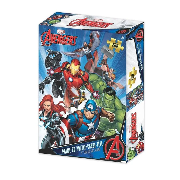 Prime 3D - Marvel Avengers - 200 Piece 3D Jigsaw