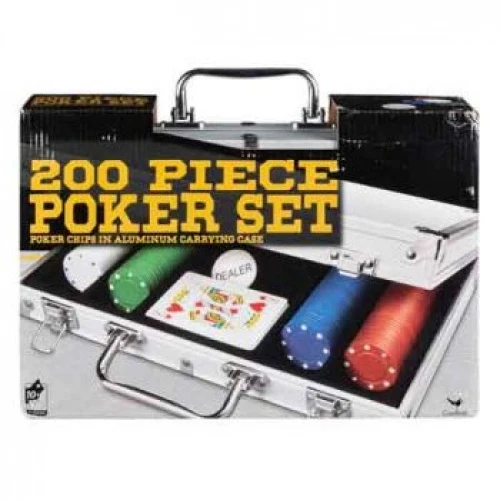 200 Piece Poker Set (Cardinal)