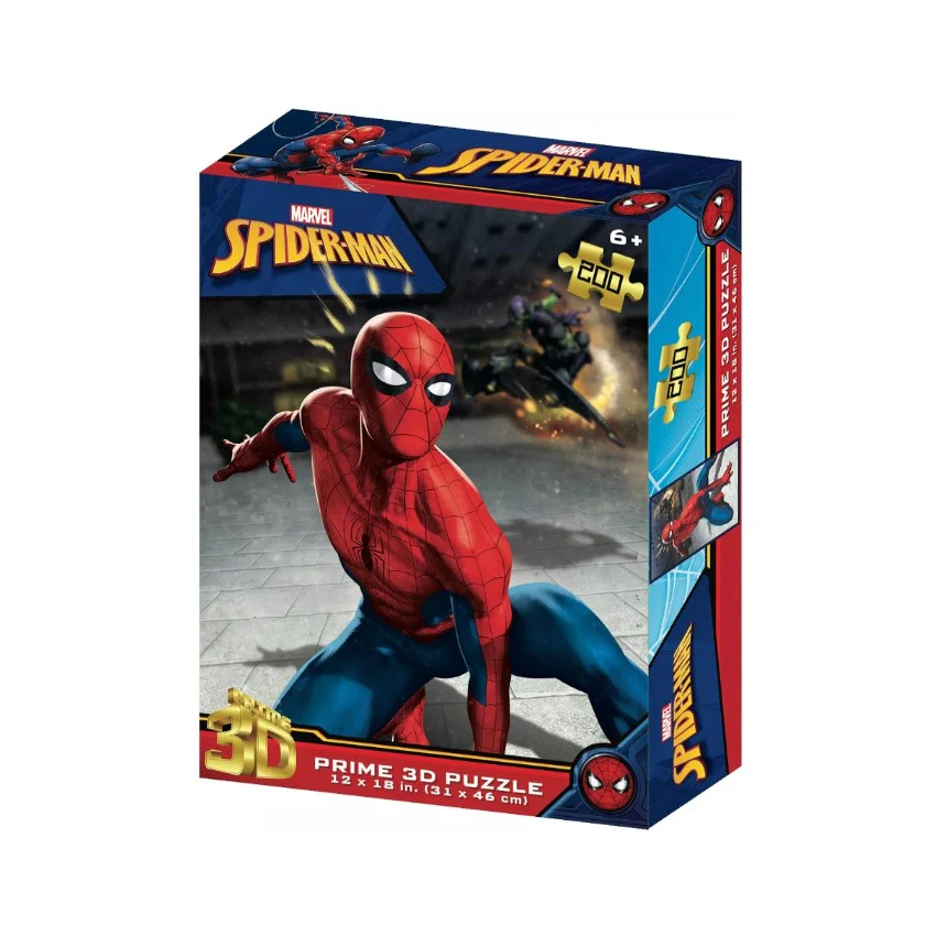 Prime 3D - Marvel Spider-Man - 200 Piece 3D Jigsaw