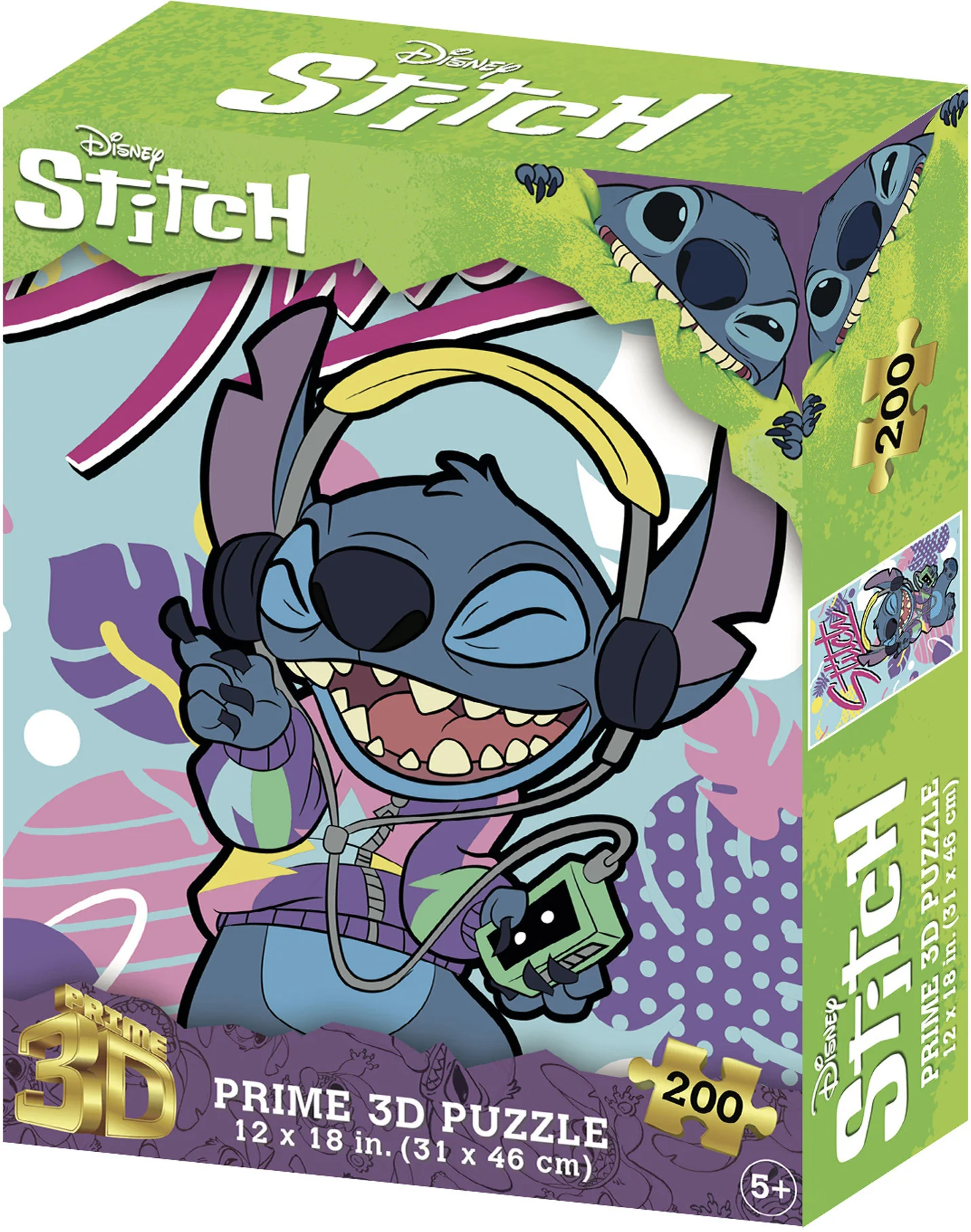 Prime 3D - Disney Stitch #2 - 200 Piece Jigsaw