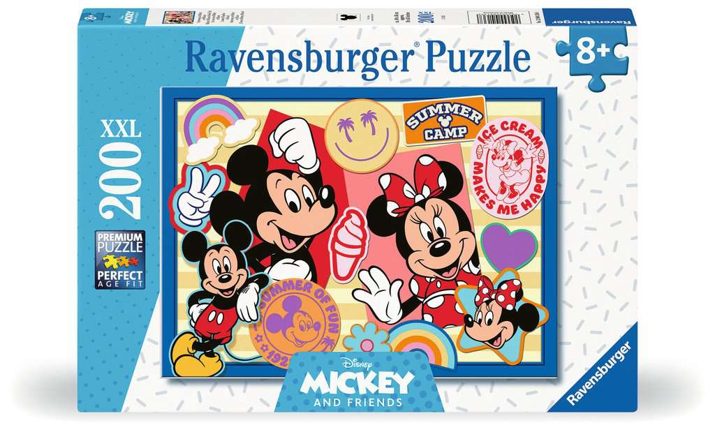 Ravensburger - Disney Mickey And Minnie WT 200 Piece Jigsaw