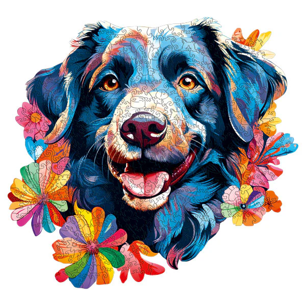 Escapewelt Dog 200 Piece wooden jigsaw puzzle